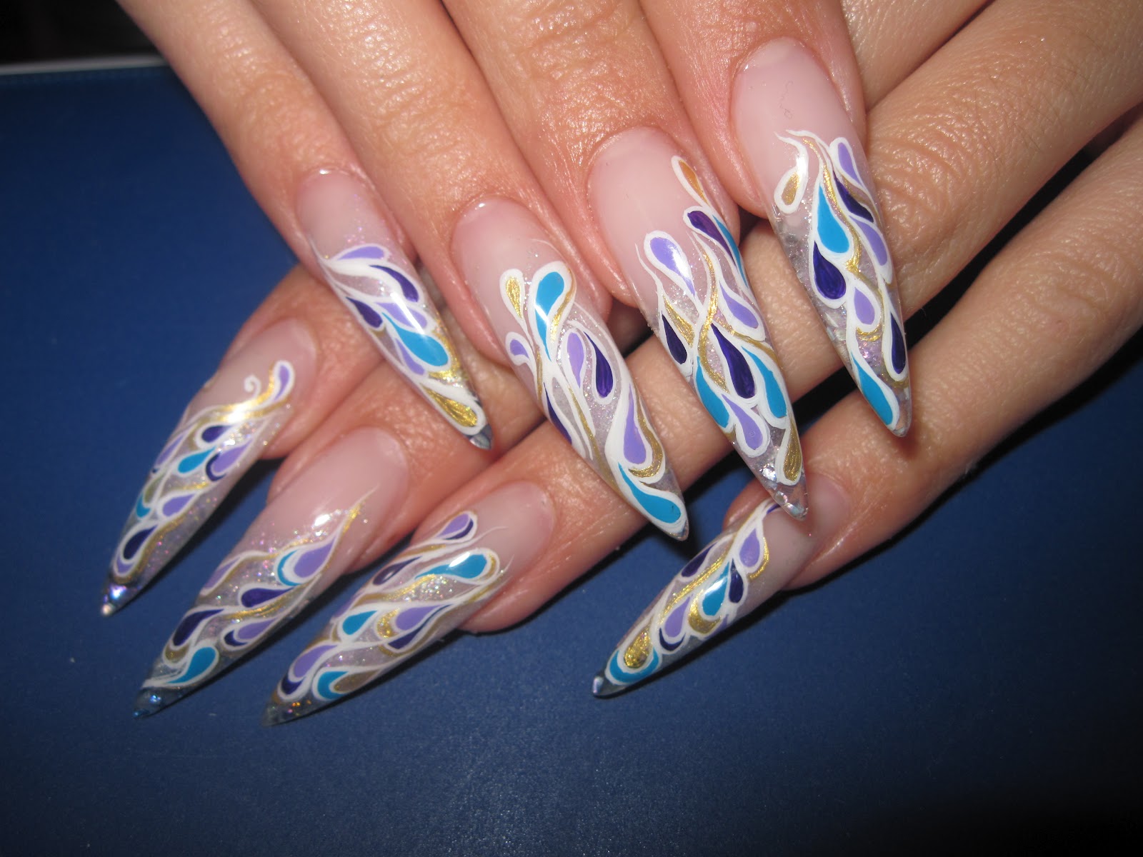 Fash Craze: Nail Art Designs 2012 with Special Techniques